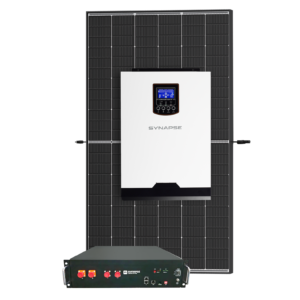 SYNAPSE 3.0+, 4X TRINA SOLAR 420W PANELS & SYNAPSE 2.8KWH 24V LI-ION BATTERY